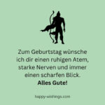 29+ Geburtstagswünsche für Jäger und Schützen
