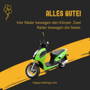 27+ Motorrad Geburtstagswünsche für Biker lustig & schön