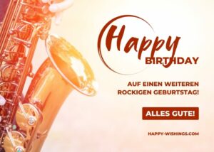 Geburtstagswünsche für Musiker, Gitarristen & Heavy Metal Fans