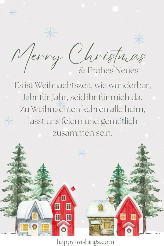 Weihnachtswünsche für die Eltern 53+ Grüße von Tochter & Sohn