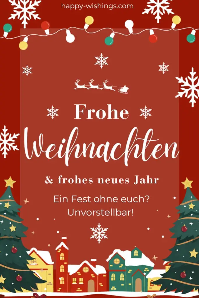 Weihnachtswünsche für die Eltern 53+ Grüße von Tochter & Sohn