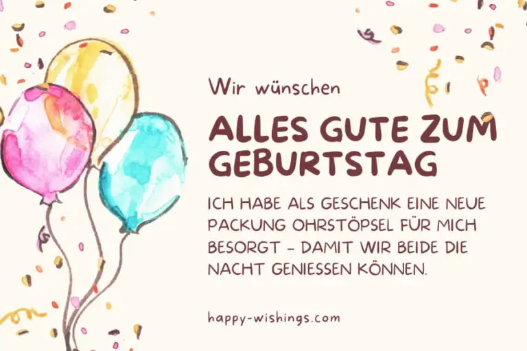 Geburtstagswünsche für Nachbarn 29+ lustige & schöne Sprüche